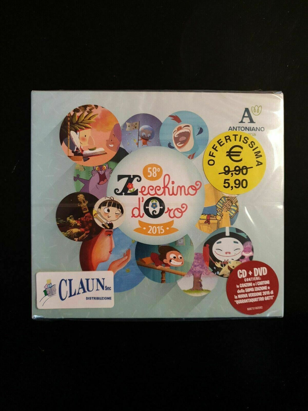 Zecchino d'oro 2015-  CD + DVD Nuovo Originale e Sigillato!