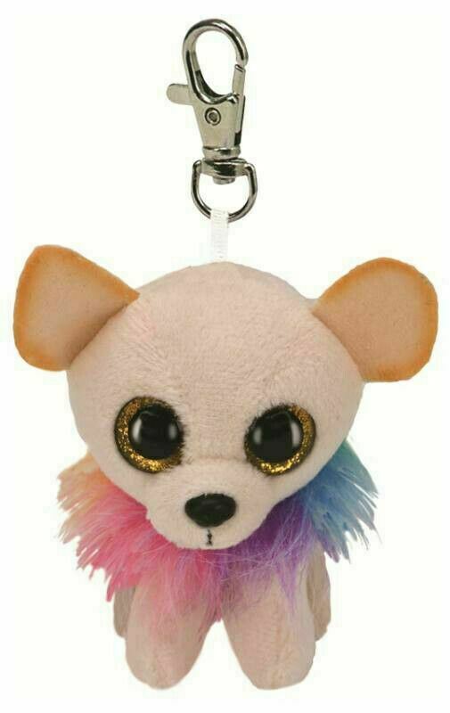 PELUCHE TY BEANIE BOOS CLIPS CHEWEY