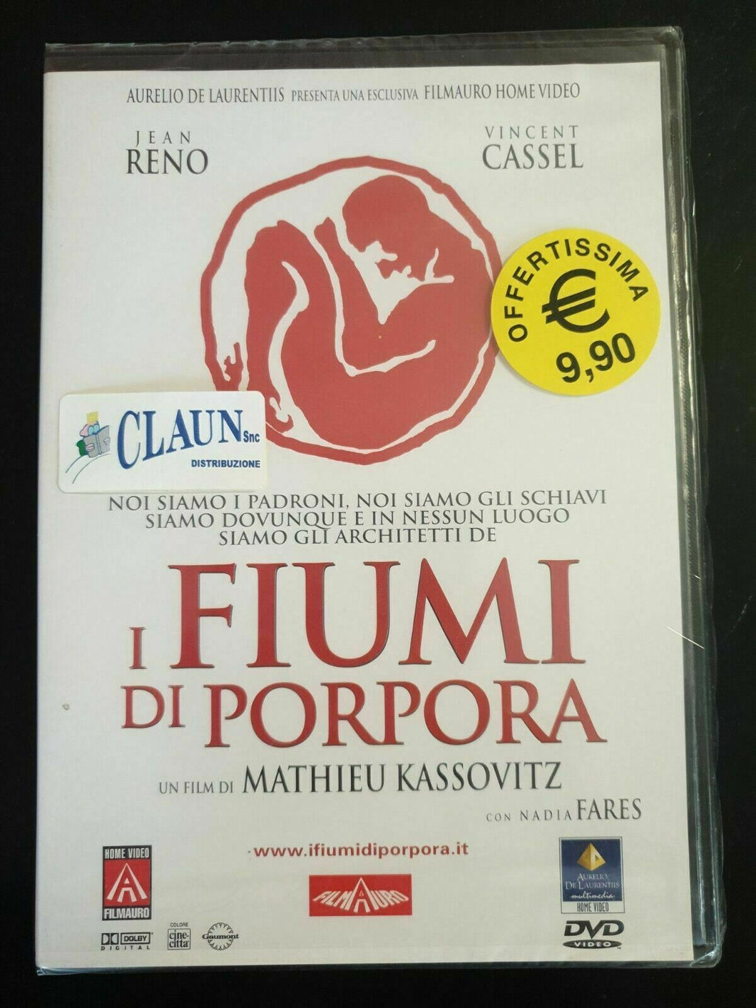 I fiumi di porpora (2000) DVD Nuovo