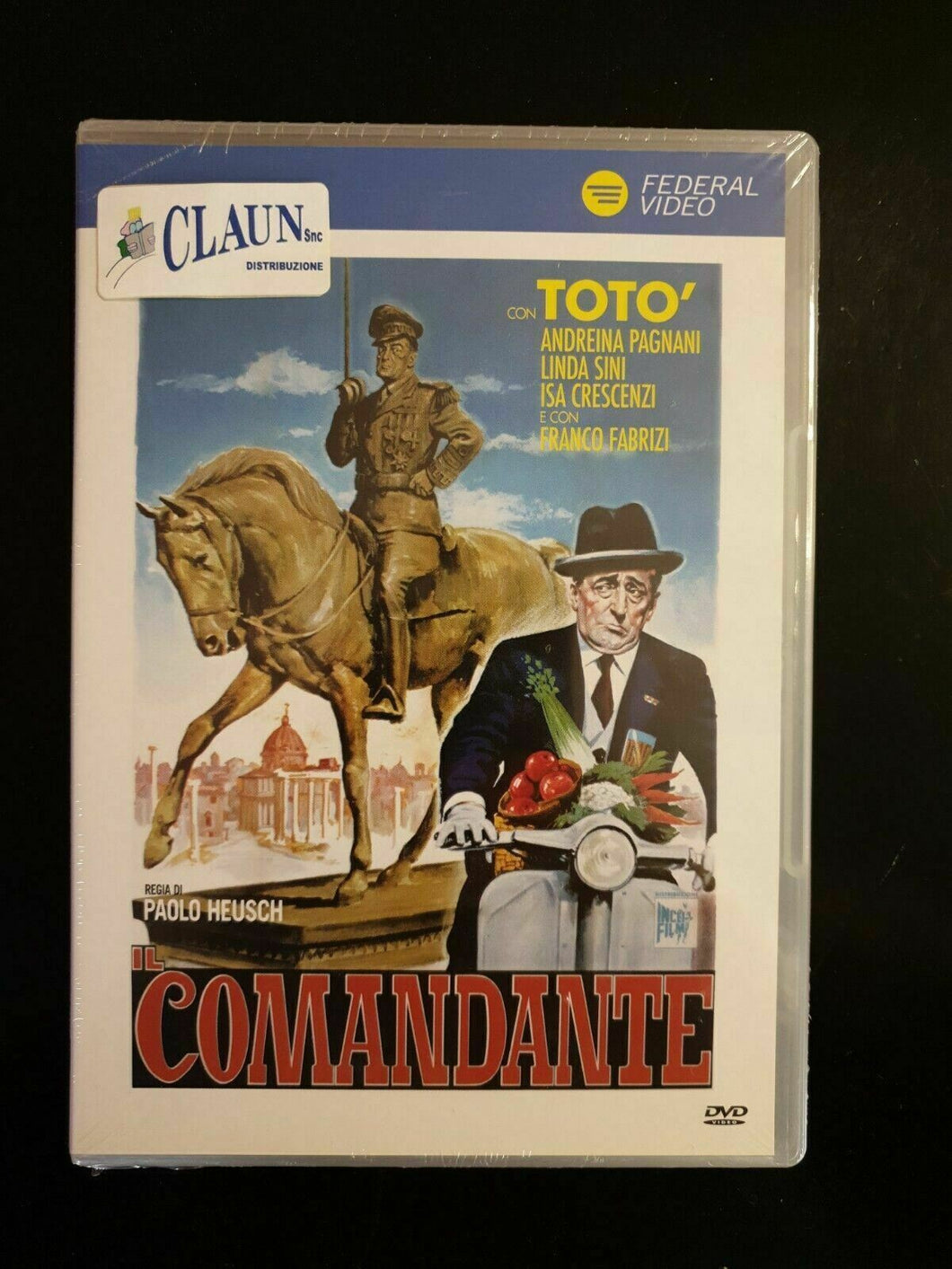 IL COMANDANTE Totò - Andreina Pagnani DVD Nuovo