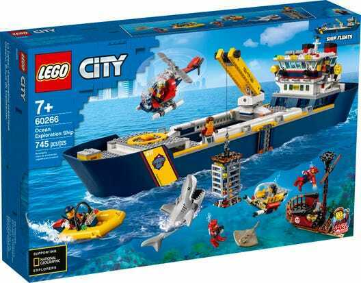 LEGO CITY Nave da Esplorazione Oceanica 60266