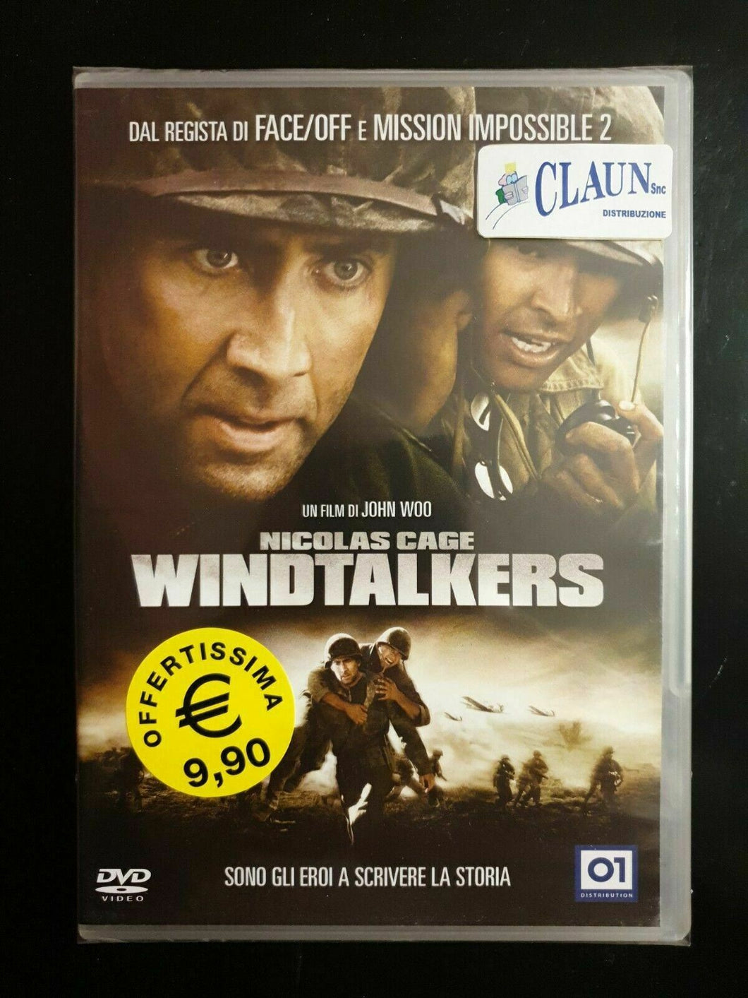 Windtalkers (2002) Nicolas Cage DVD Nuovo