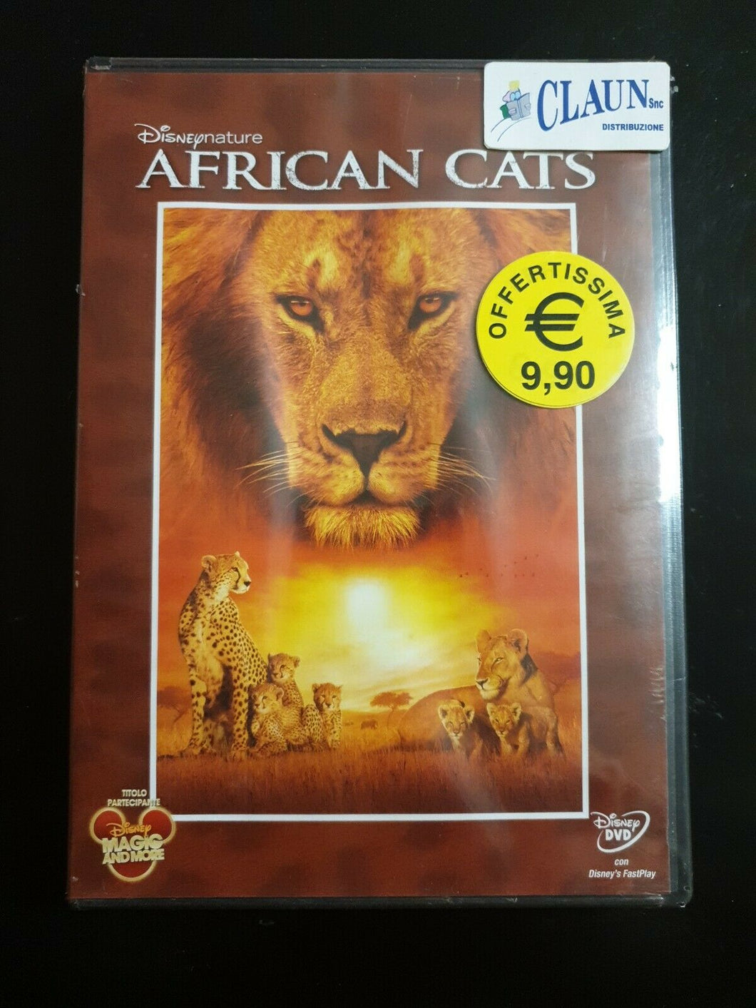 African Cats W.Disney (2011) DVD Nuovo