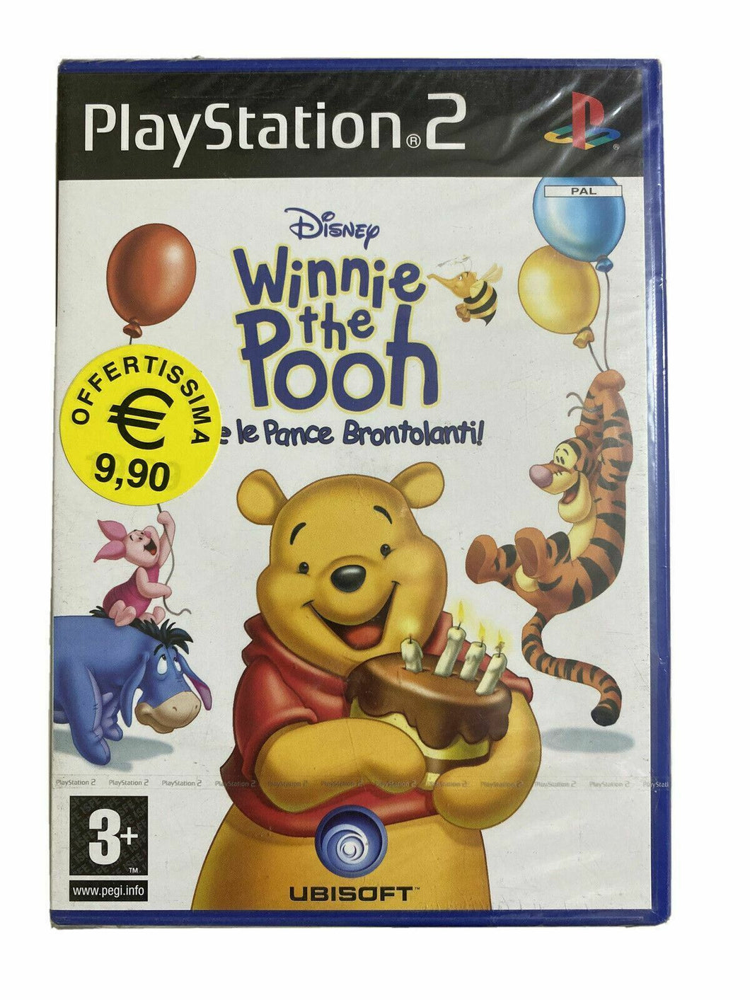 DISNEY WINNIE THE POOH E LE PANCE BRONTOLANTI GIOCO PER PlayStation 2 PS2 BAMBIN