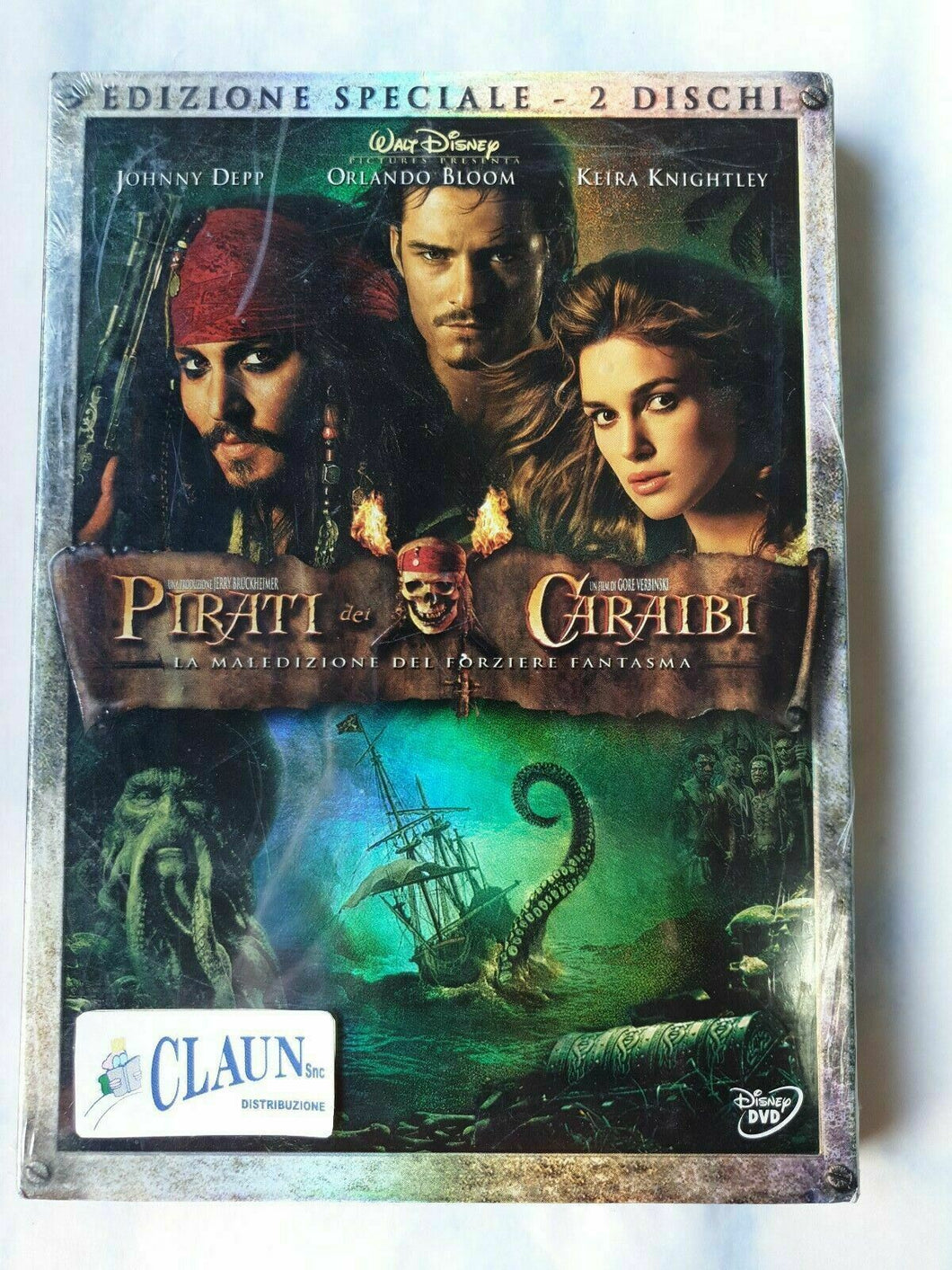 Pirati dei Caraibi. La maledizione del forziere fantasma (2006) DVD