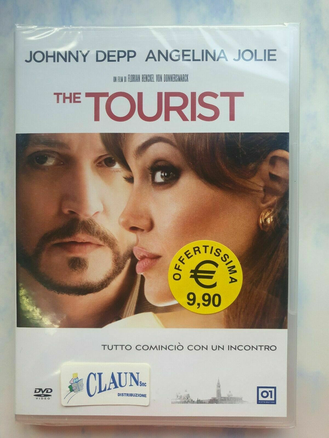 The Tourist (2010) DVD Nuovo