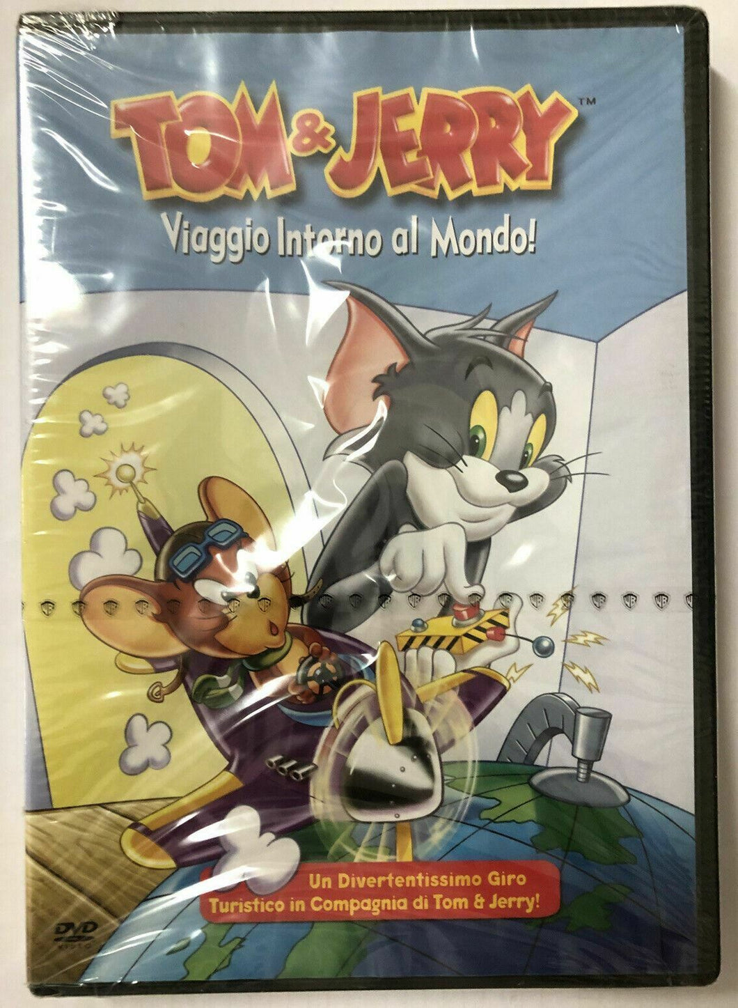 Tom & Jerry Viaggio Intorno Al Mondo NUOVO SIGILLATO + Fumetto