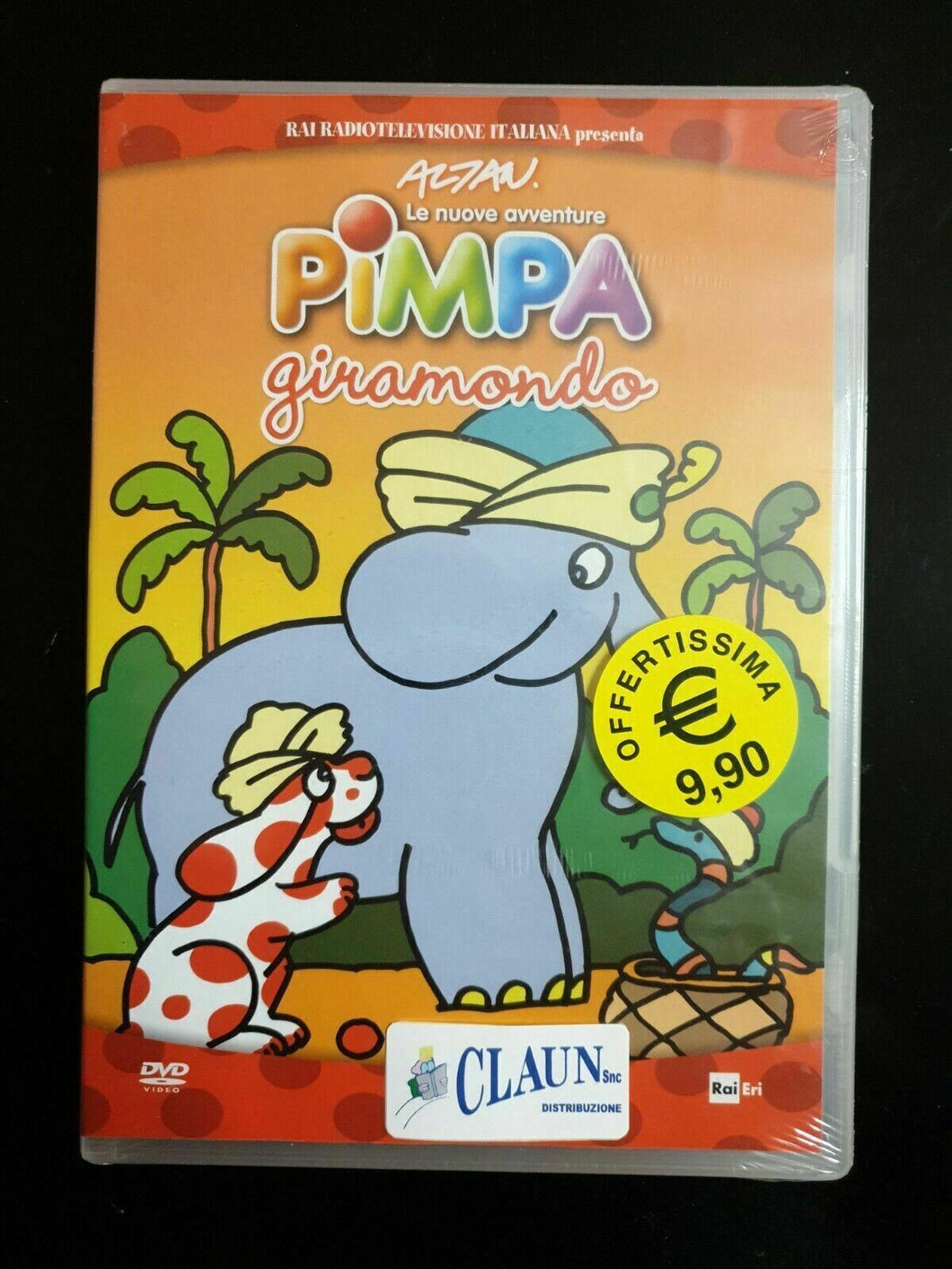 PIMPA- Giramondo RaiEri DVD NUOVO