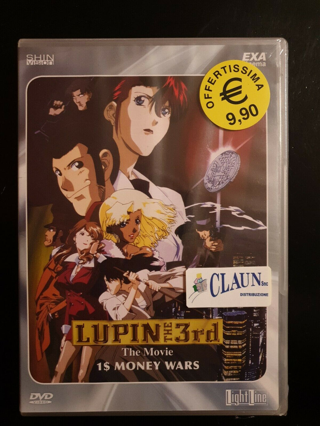 Lupin The 3rd-The Movie 1$ Money Wars DVD Nuovo Sigillato
