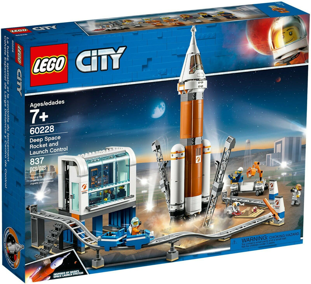 LEGO CITY Razzo Spaziale e Centro di Controllo 60228