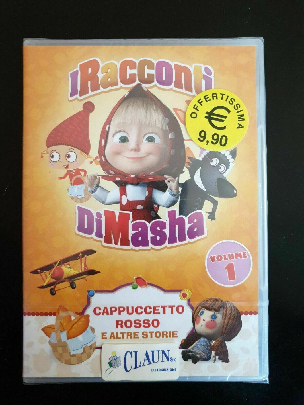 MASHA & ORSO - CAPPUCETTO ROSSO E ALTRE STORIE VOL.1 DVD Nuovo