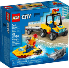 Carica l&#39;immagine nel visualizzatore di Gallery, LEGO CITY ATV di soccorso balneare 60286
