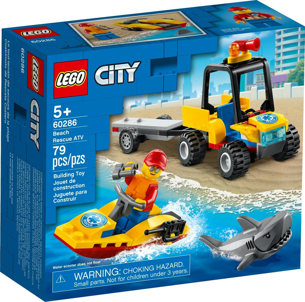 LEGO CITY ATV di soccorso balneare 60286