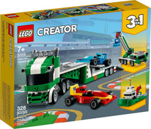 Carica l'immagine nel visualizzatore di Gallery, LEGO CREATOR Trasportatore di Auto da Corsa 31113
