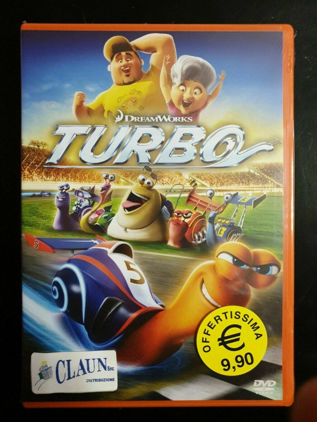 TURBO Animazione (2013) DREAMWORKS DVD Nuovo