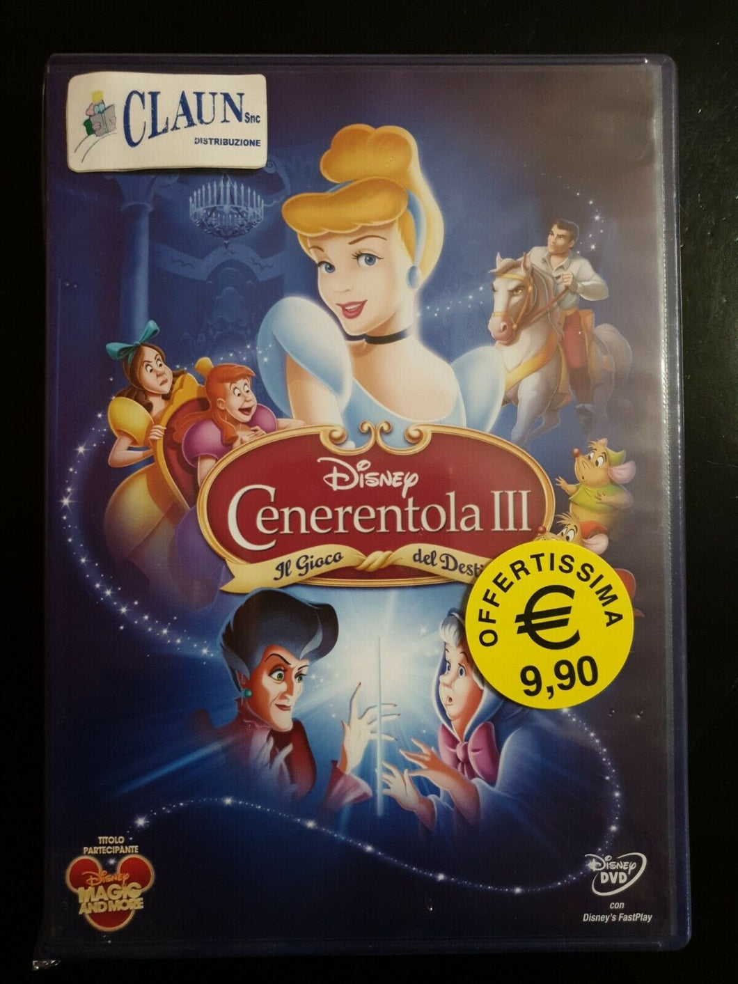 Cenerentola 3 Il gioco del destino Walt Disney DVD Nuovo