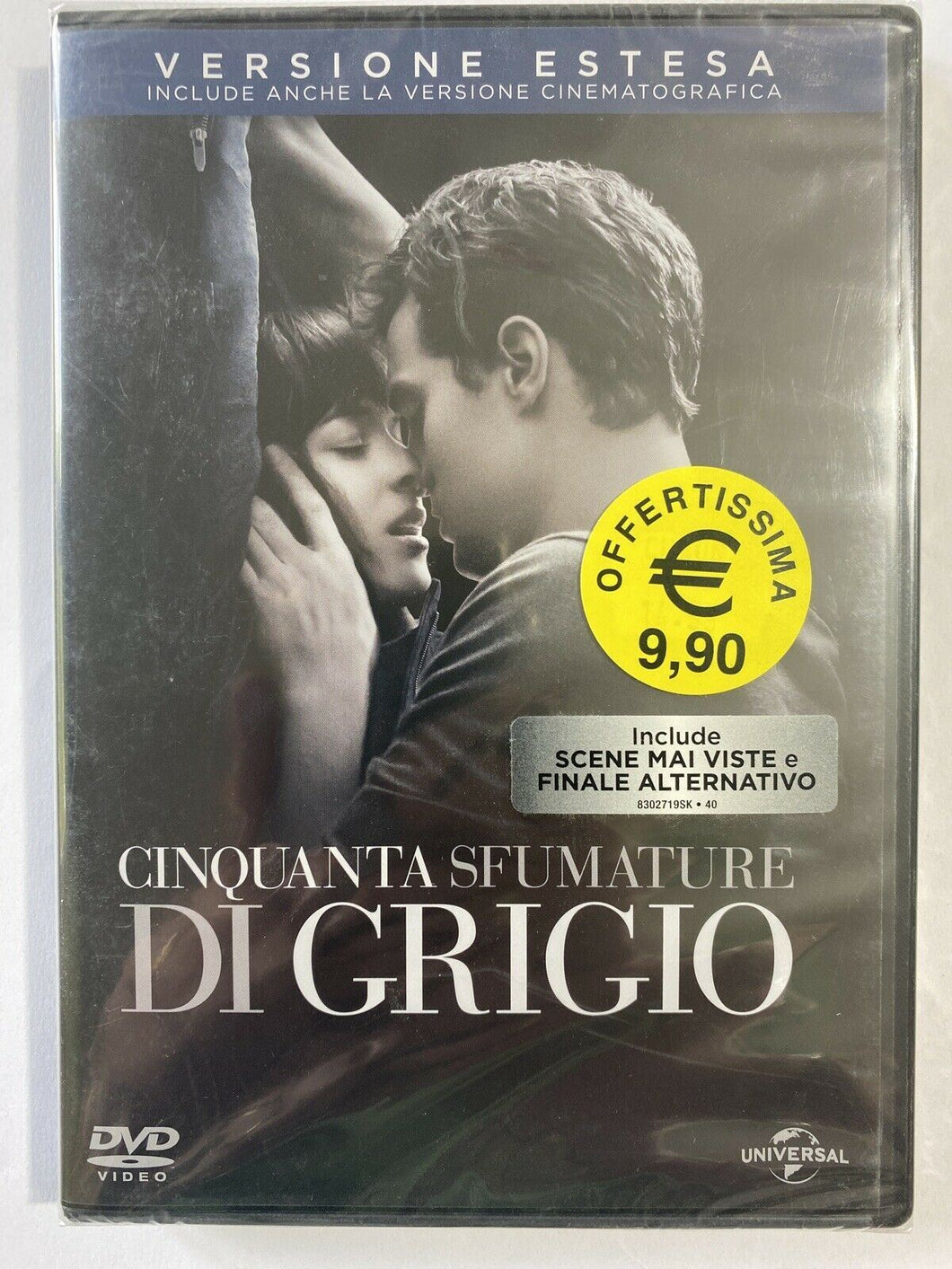 CINQUANTA SFUMATURE DI GRIGIO DVD NUOVO