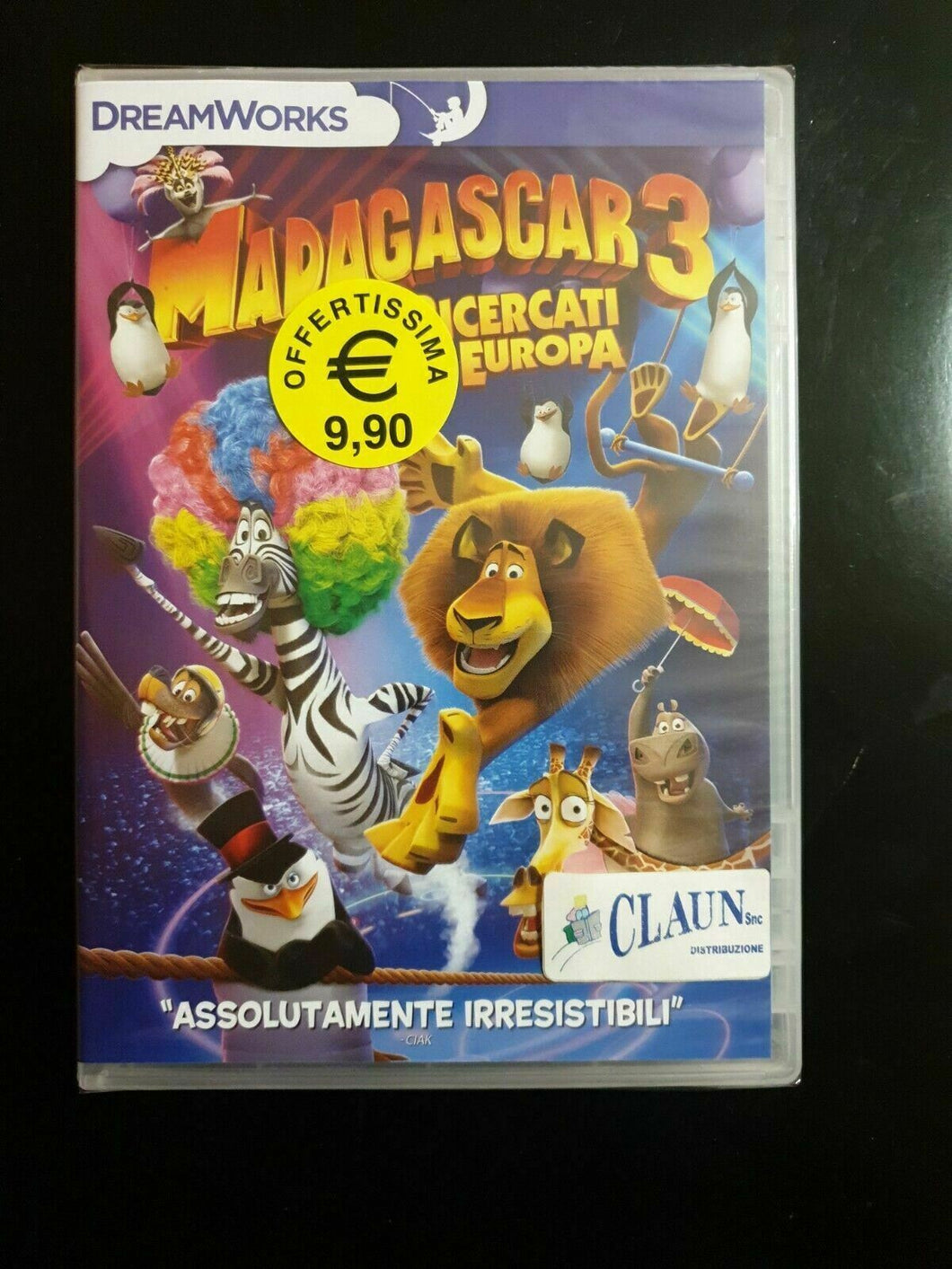 Madagascar 3. Ricercati in Europa DreamWorks (2012) DVD Nuovo