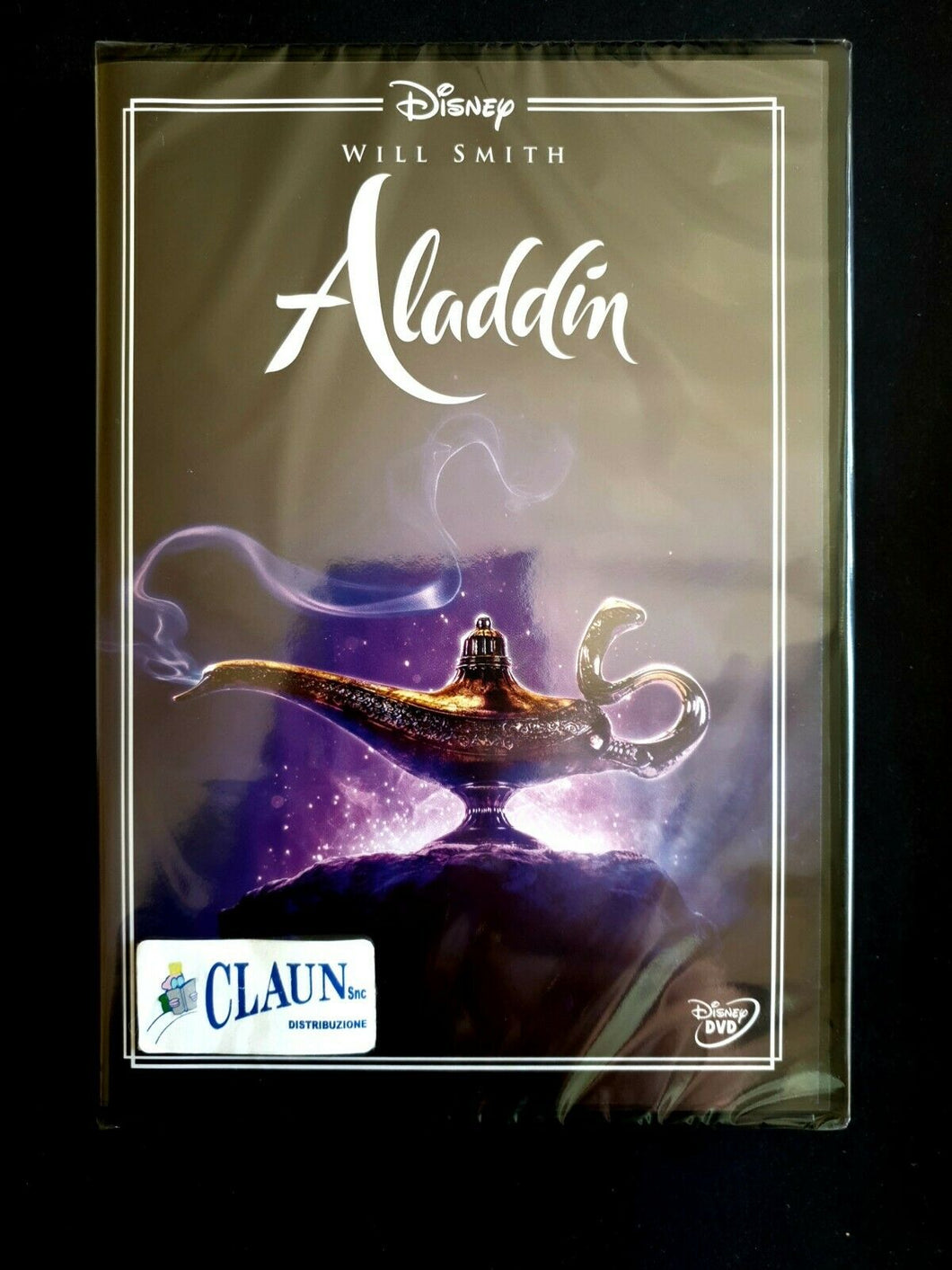 Aladdin W.Disney 2019 Live Action Con Will Smith DVD Nuovo