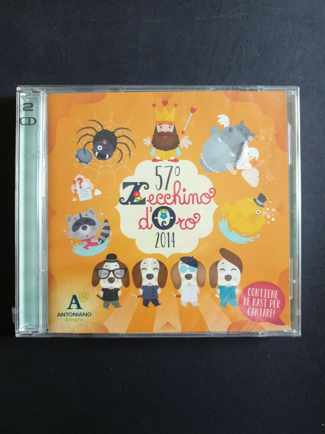 57°Zecchino D'Oro. Anno 2014*12 Brani* 2 Dischi CD Nuovo Sigillato