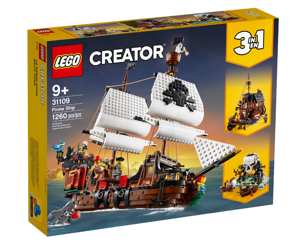 LEGO CREATOR Galeone dei Pirati 31109