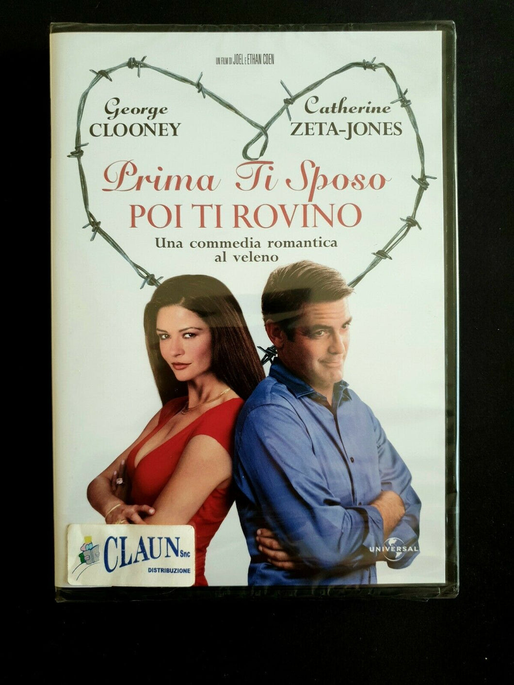 Prima Ti Sposo, poi Ti Rovino*George Clooney e Catherine Zeta-Jones*DVD Nuovo Si