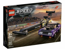 Carica l&#39;immagine nel visualizzatore di Gallery, LEGO SPEED Mopar Dodge//SRT Top Fuel Dragster e 1970 Dodge Challenger T/A 76904
