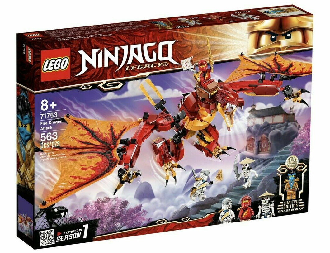LEGO NINJAGO L'attacco del Dragone del Fuoco 71753
