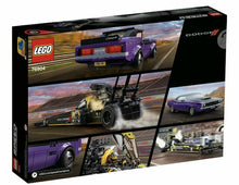 Carica l&#39;immagine nel visualizzatore di Gallery, LEGO SPEED Mopar Dodge//SRT Top Fuel Dragster e 1970 Dodge Challenger T/A 76904
