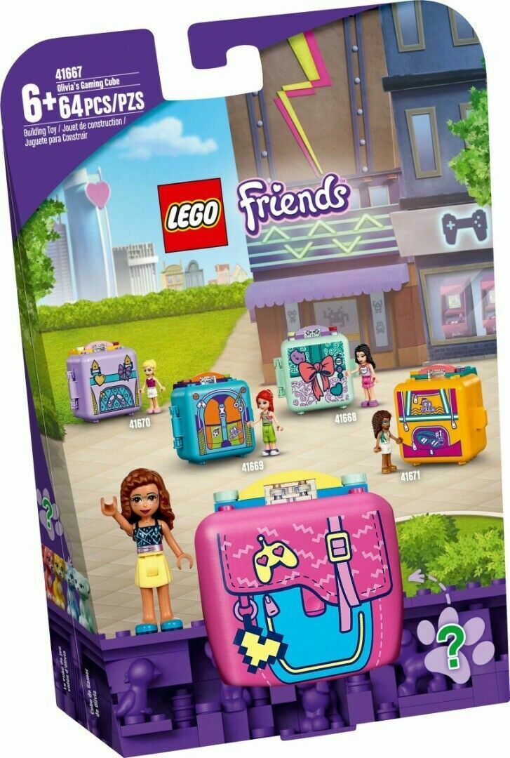 LEGO FRIENDS Il Cubo dei Videogiochi di Olivia 41667