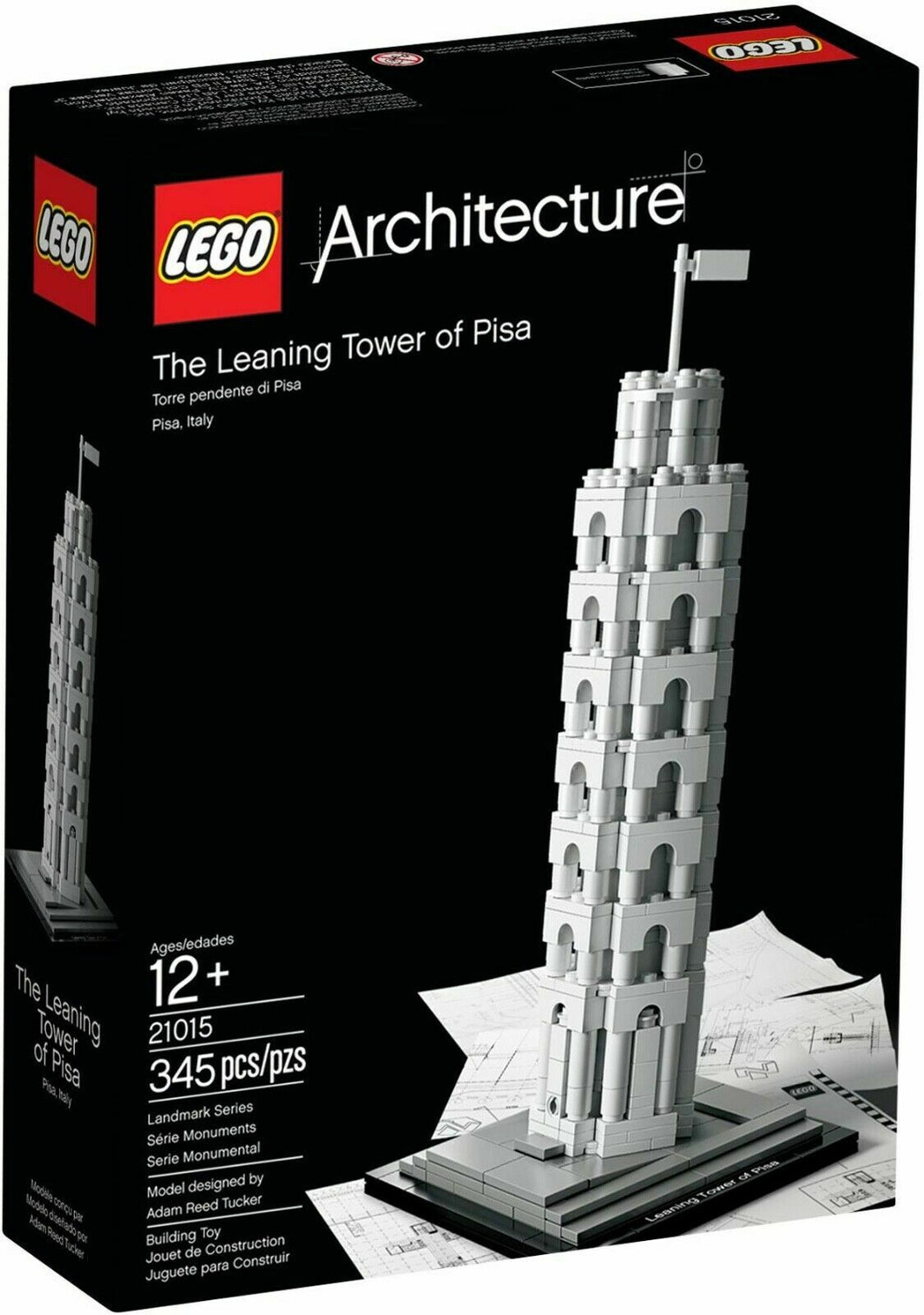 LEGO ARCHITECTURE La Torre pendente di Pisa 21015