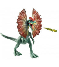 Carica l'immagine nel visualizzatore di Gallery, JURASSIC WORLD Dilophosaurus Attack Pack Dinosauro MATTEL FPF14
