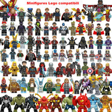 Carica l&#39;immagine nel visualizzatore di Gallery, MINIFIGURE MARVEL LEGO COMPATIBILI
