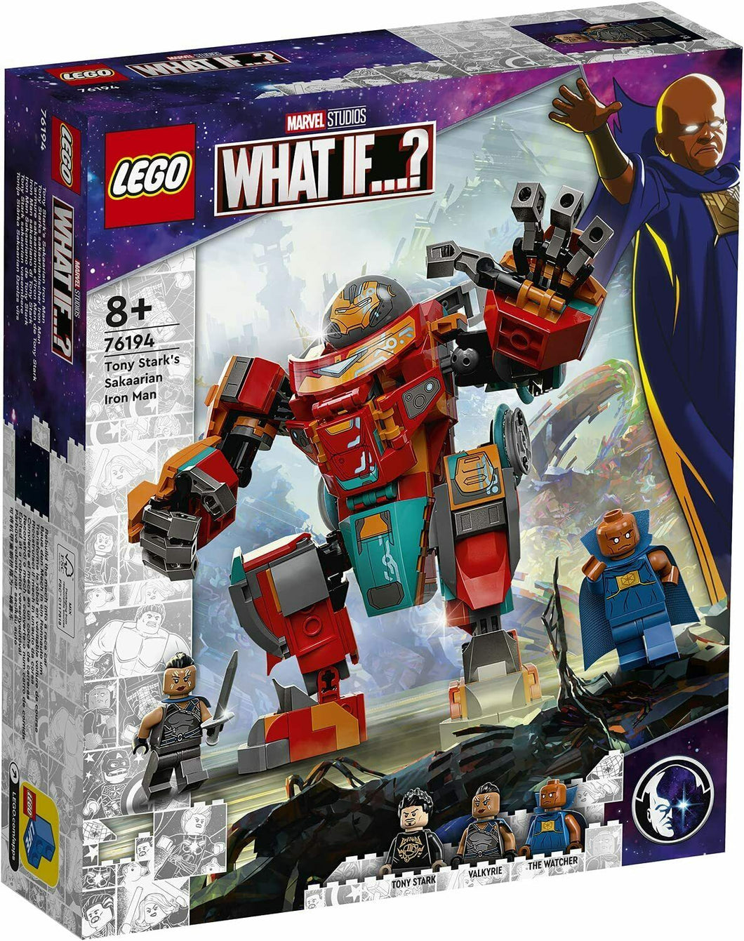 LEGO MARVEL Iron Man Sakaariano di Tony Stark 76194