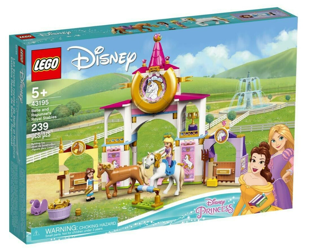 LEGO DISNEY PRINCESS Le Scuderie Reali di Belle e Rapunzel 43195