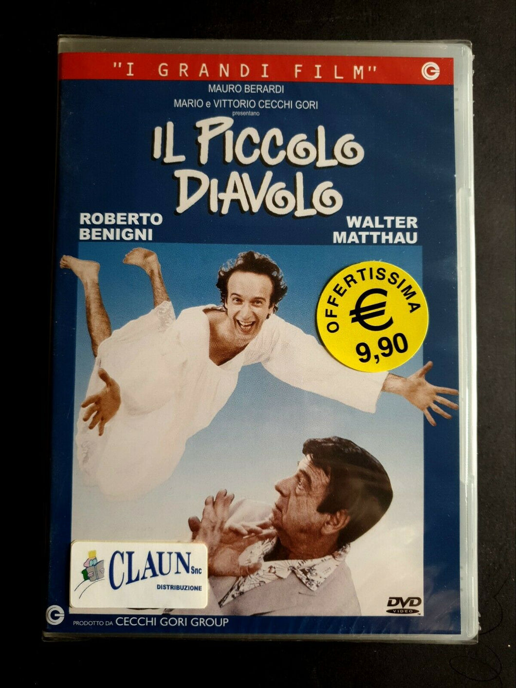 Il piccolo diavolo (1988) Roberto Benigni e Walter Matthau DVD Nuovo Sigillato
