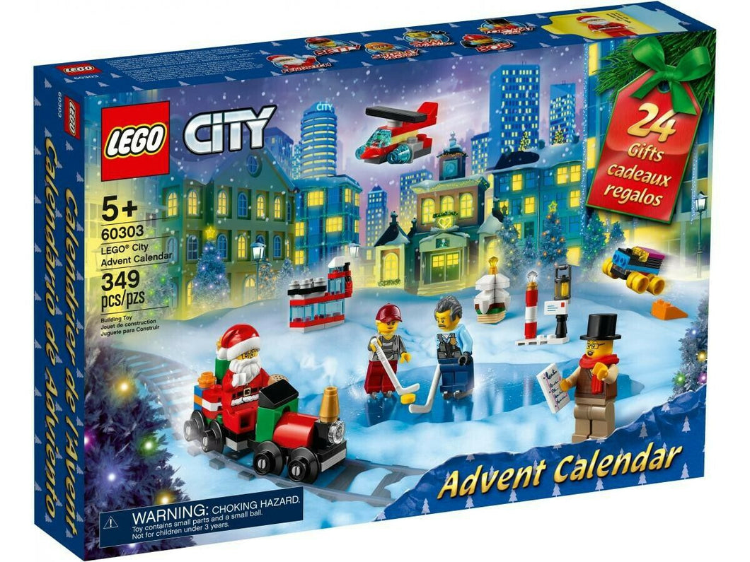 LEGO CITY Calendario dell'Avvento 60303