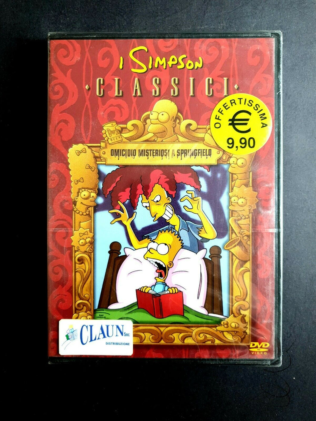 I Simpson* Classici Omicidio misteriosi a springfielo* DVD Nuovo Sigillato