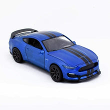 Carica l&#39;immagine nel visualizzatore di Gallery, NEW RAY FORD SHELBY GT350R Blu scala 1:24 cod. 71833 DIE CAST

