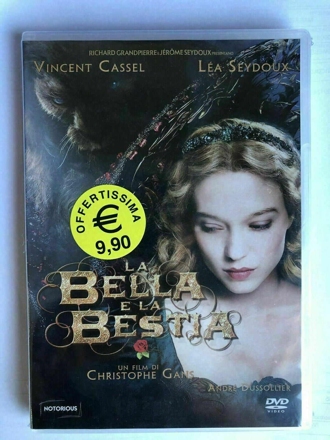 La bella e la bestia (2014) Dvd Notorious Nuovo Sigillato