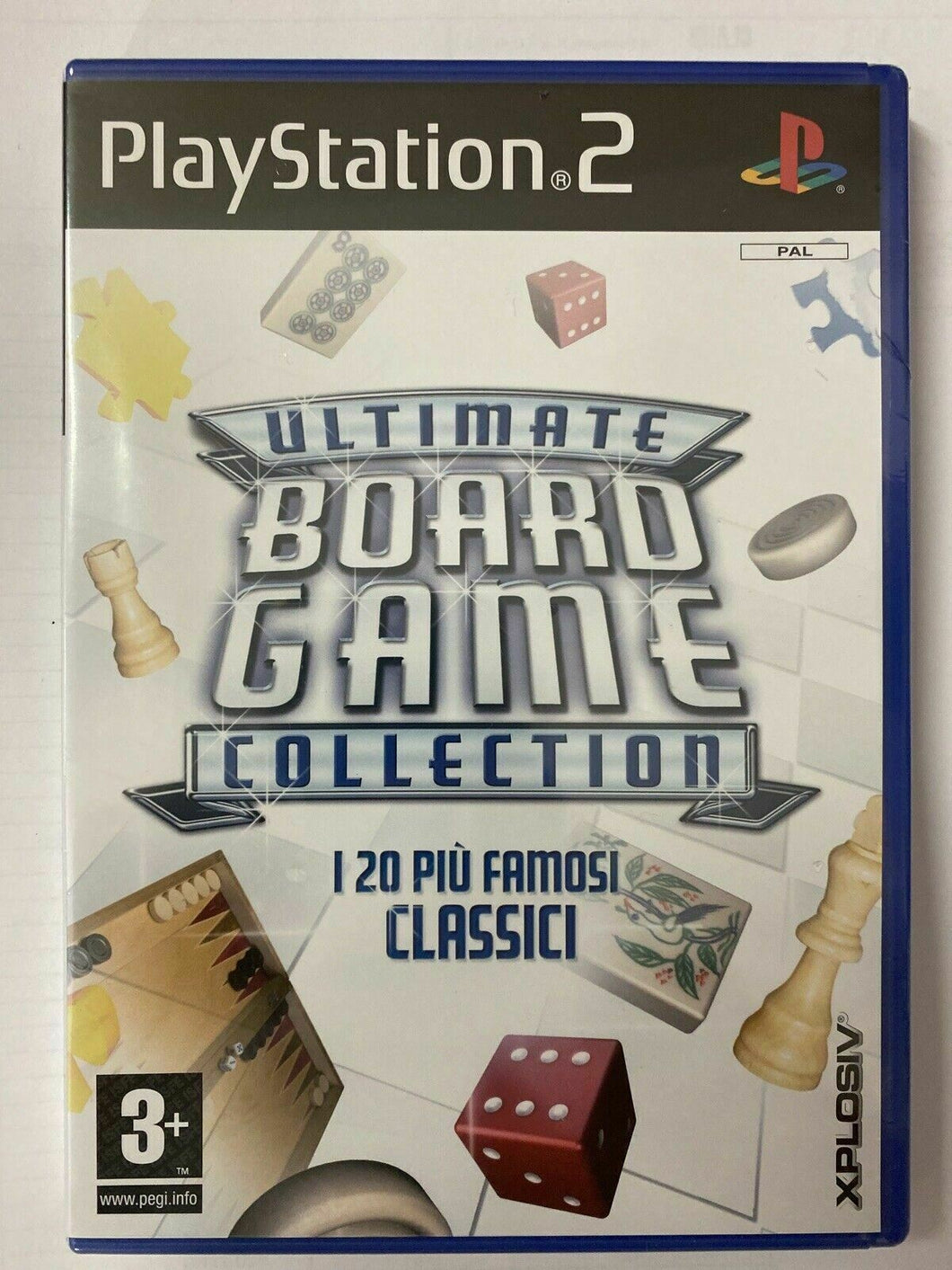 ULTIMATE BOARD GAME COLLECTION PS2 PLAYSTATION 2 PAL NUOVO SIGILLATO