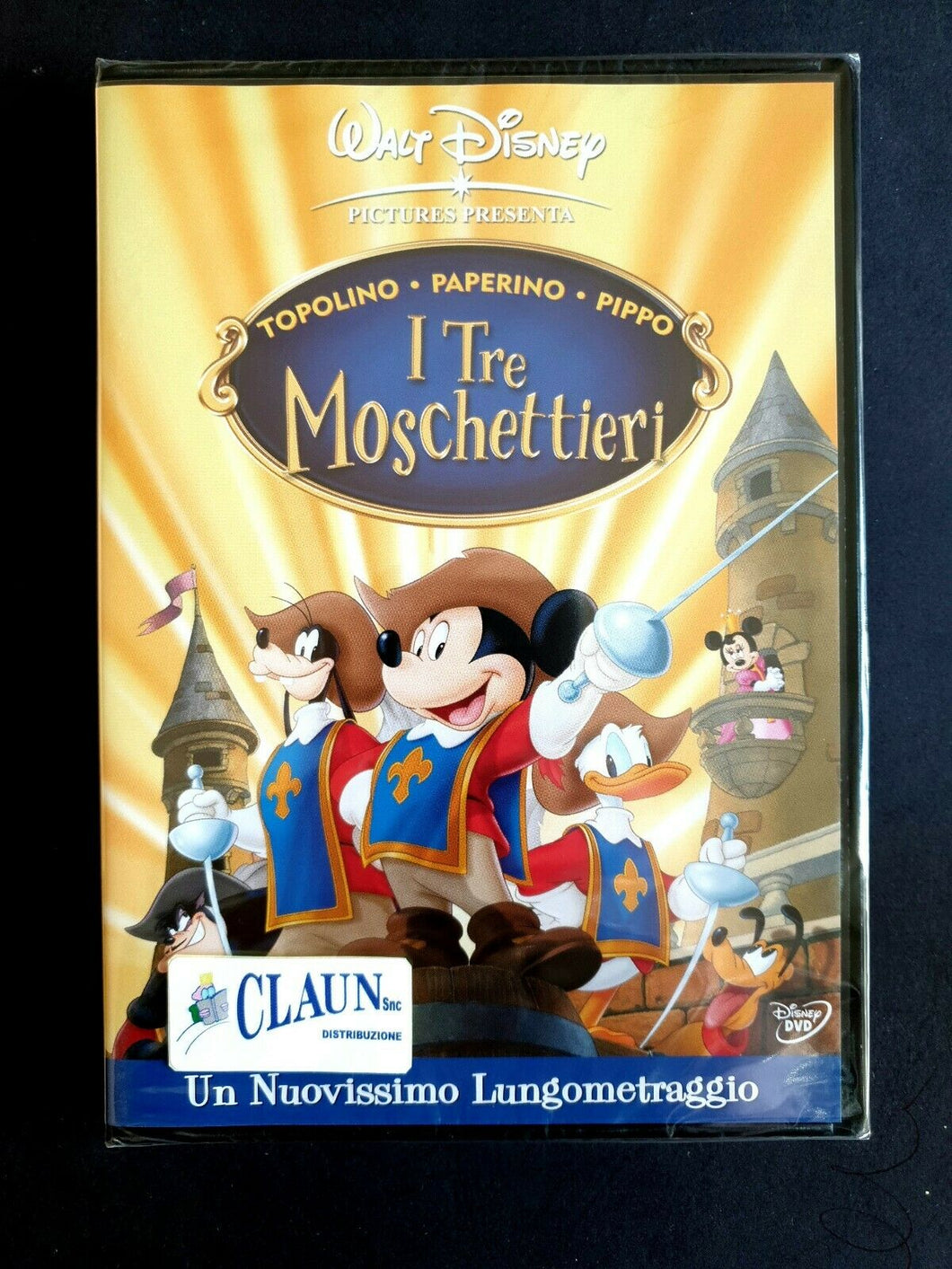 I Tre Moschettieri* Topolino, Paperino, Pippo*W.Disney 2004*DVD Nuovo Sigillato