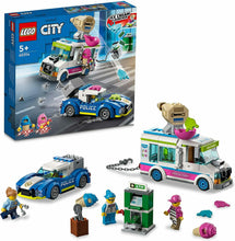 Carica l&#39;immagine nel visualizzatore di Gallery, LEGO CITY Il furgone dei gelati e l’inseguimento della polizia 60314
