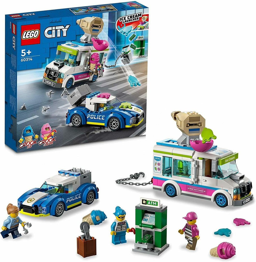 LEGO CITY Il furgone dei gelati e l’inseguimento della polizia 60314