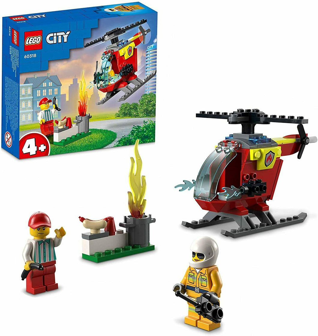 LEGO CITY Elicottero antincendio 60318