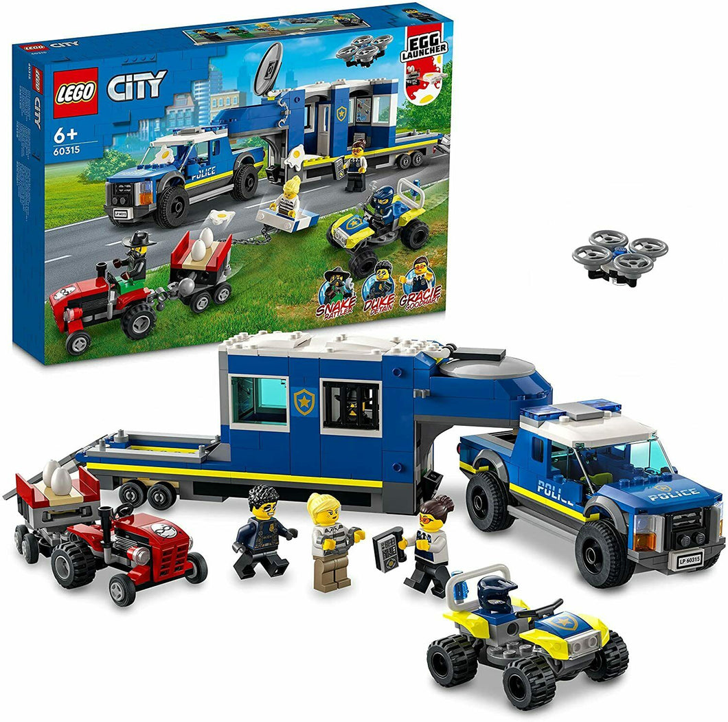 LEGO City Camion Centro di comando della polizia 60315