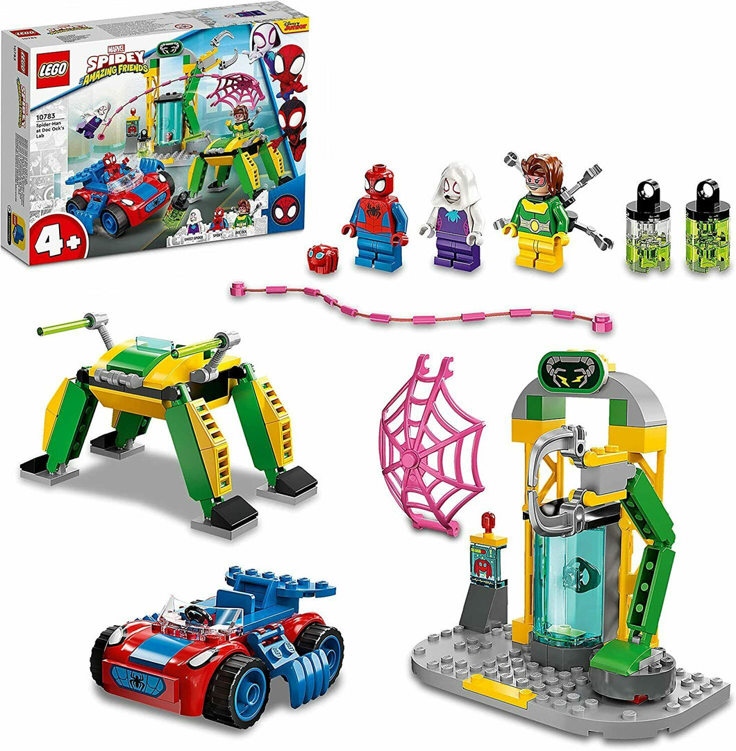 LEGO MARVEL Spider-Man al laboratorio di Doctor Octopus 10783