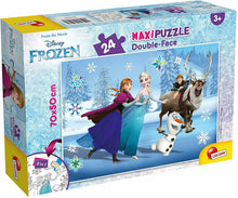 Carica l'immagine nel visualizzatore di Gallery, PUZZLE DOUBLE-FACE FROZEN 24 pezzi LISCIANI GIOCHI 74075
