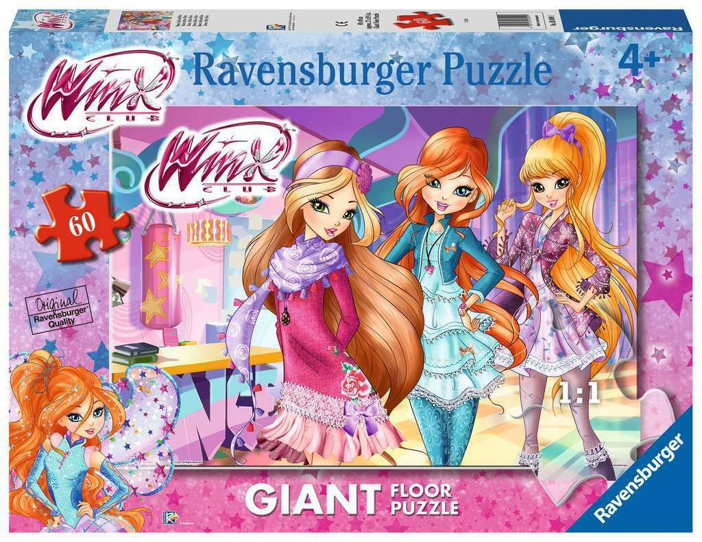 RAVENSBURGER PUZZLE GIANT 60pz Winx - Bloom, Stella e Flora 03049