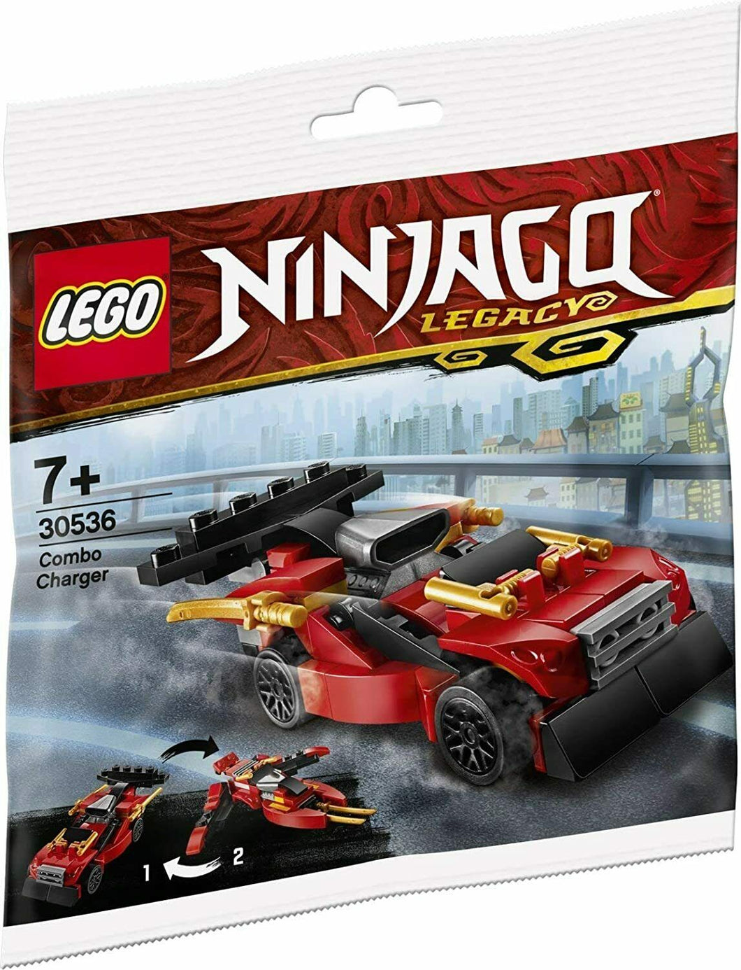 LEGO NINJAGO Combo Charger - Bolide e Jet 30536 POLYBAG